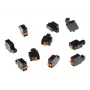 Jungtis AXIS 5505-261, 2 kontaktų, 2,5 mm žingsnis, pilka, pakuotė po 10 vnt.