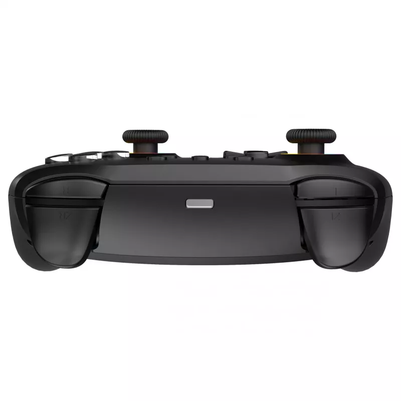 Deltaco GAM-198 juodas žaidimų pultas – Bluetooth ir USB (Type-C) suderinamas su Nintendo Switch, Switch 2, Switch OLED, Android, PC