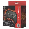 Deltaco GAM-198 juodas žaidimų pultas – Bluetooth ir USB (Type-C) suderinamas su Nintendo Switch, Switch 2, Switch OLED, Android, PC
