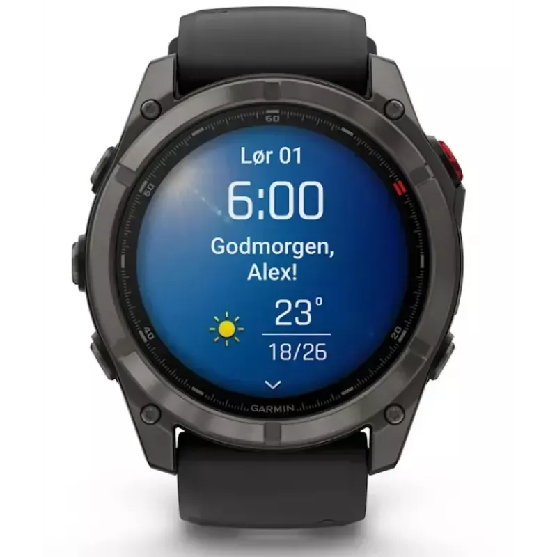 Išmanusis laikrodis Garmin fēnix 8 Pro AMOLED 1,4 colio 454x454 GPS Wi-Fi