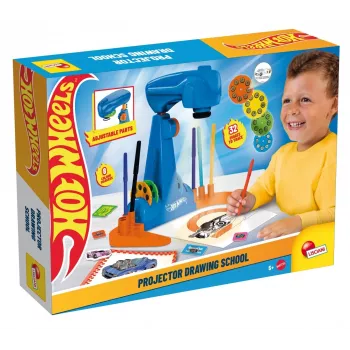 Piešimo projektorius Hot Wheels rinkinys