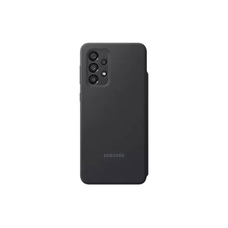 Dėklas Samsung EF-EA336PBEGEW Galaxy A33 5G, 6,4 colio, juodas, 1 kortelės kišenė