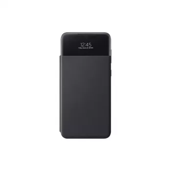 Dėklas Samsung EF-EA336PBEGEW Galaxy A33 5G, 6,4 colio, juodas, 1 kortelės kišenė