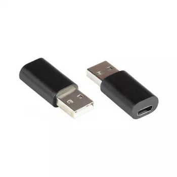 Alcasa USB-AD200 adapteris USB A į USB C juodas (USB-AD200)