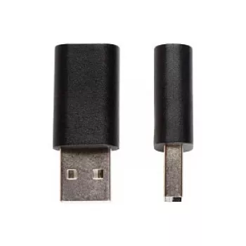 Alcasa USB-AD200 adapteris USB A į USB C juodas (USB-AD200)