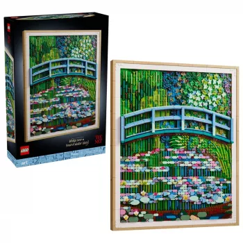 LEGO Art 31220 Claude Monet – Most virš tvenkinio su vandens lelijomis