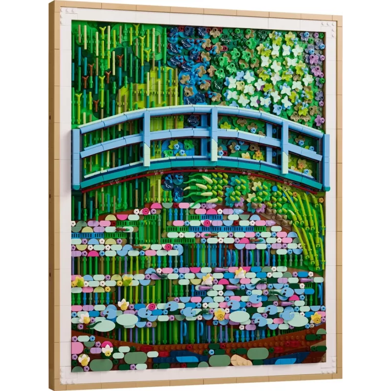 LEGO Art 31220 Claude Monet – Most virš tvenkinio su vandens lelijomis