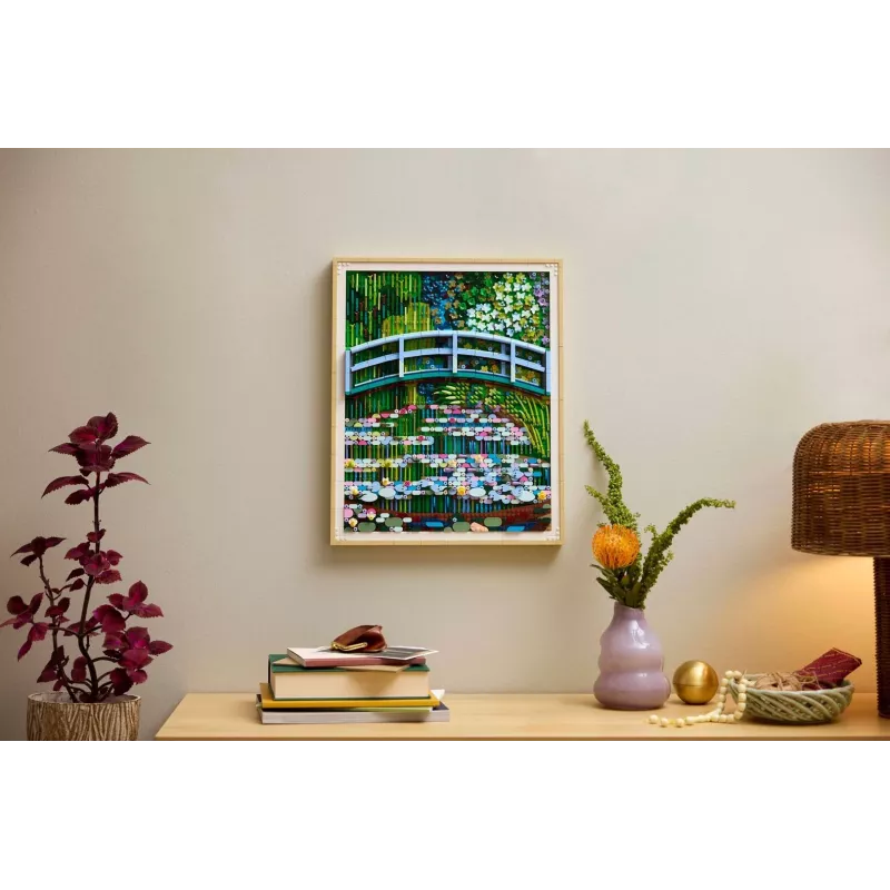 LEGO Art 31220 Claude Monet – Most virš tvenkinio su vandens lelijomis