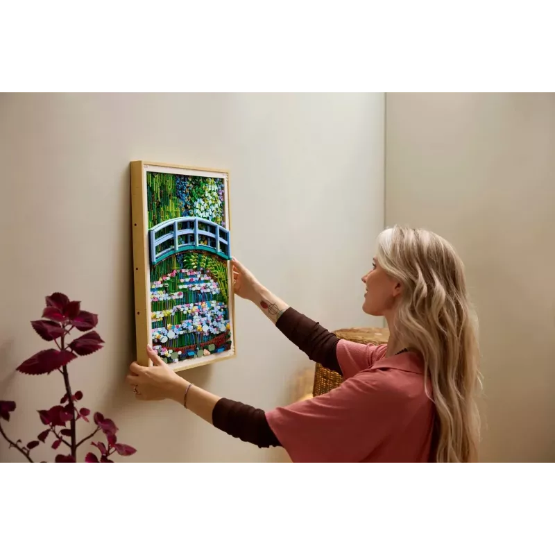 LEGO Art 31220 Claude Monet – Most virš tvenkinio su vandens lelijomis