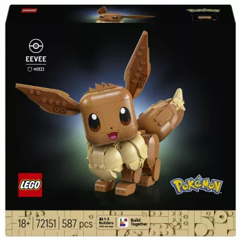 LEGO Pokémon Evoli (72151) – Statybinis rinkinys suaugusiems