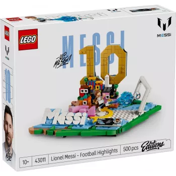 LEGO Editions Sports 43011 Lionel Messi – futbolo akimirkos