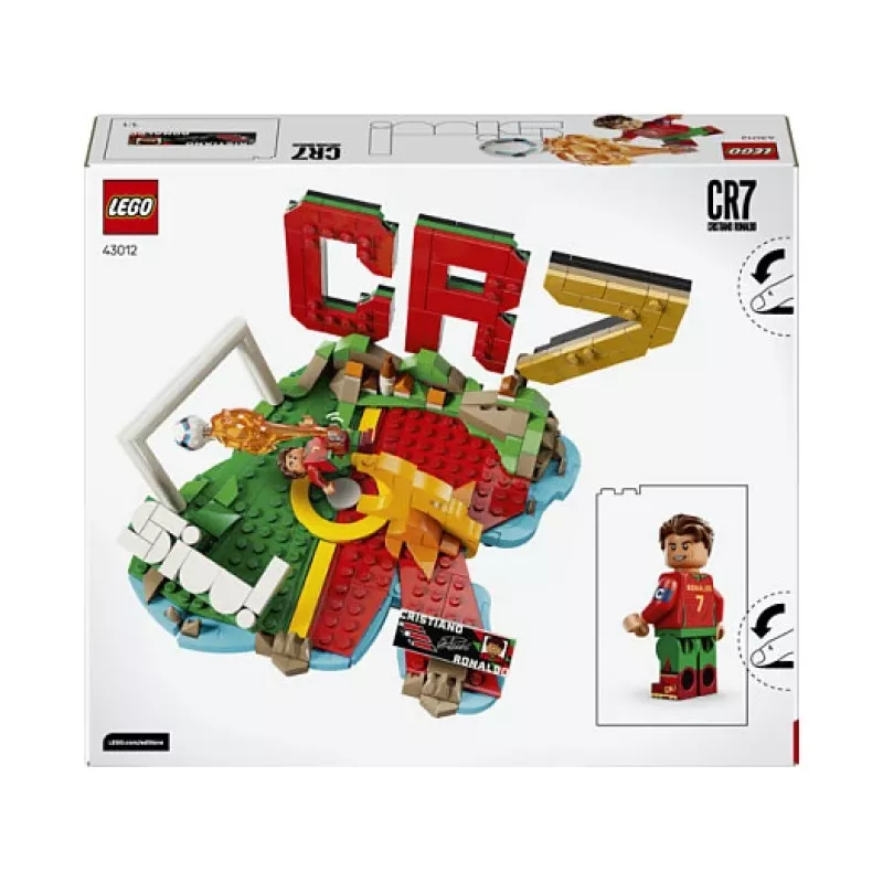 LEGO 43012 Cristiano Ronaldo – Futbolo akimirkos konstruktorius