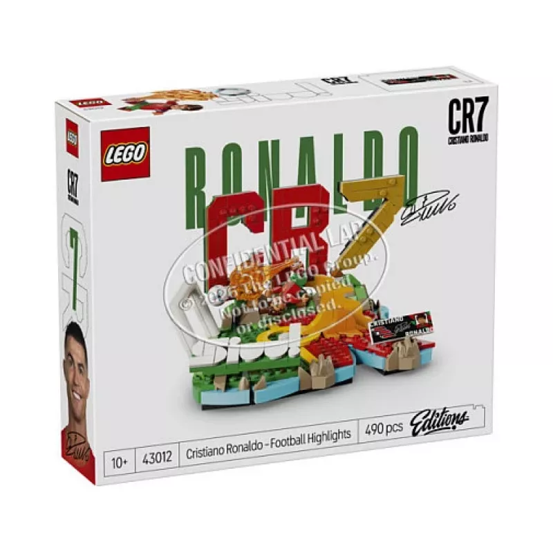 LEGO 43012 Cristiano Ronaldo – Futbolo akimirkos konstruktorius