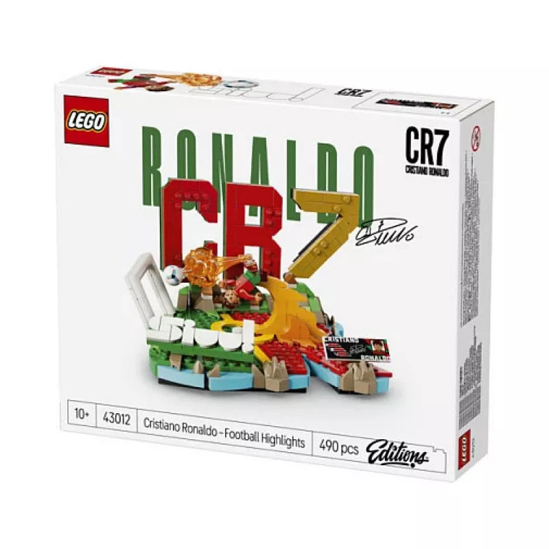 LEGO 43012 Cristiano Ronaldo – Futbolo akimirkos konstruktorius