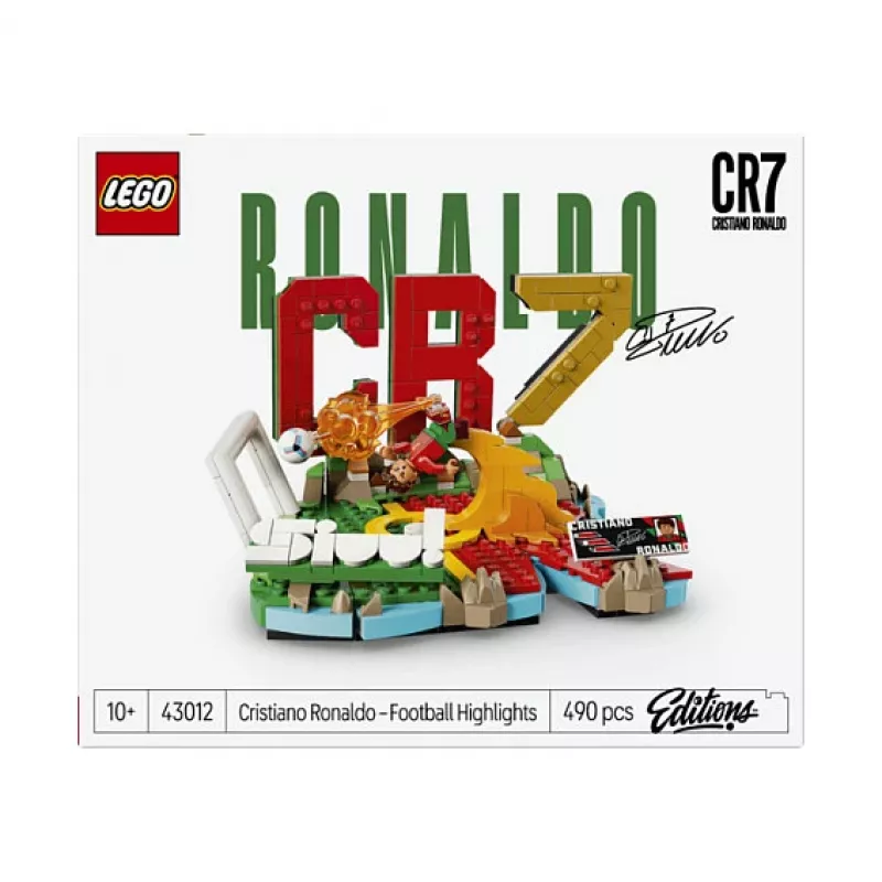 LEGO 43012 Cristiano Ronaldo – Futbolo akimirkos konstruktorius