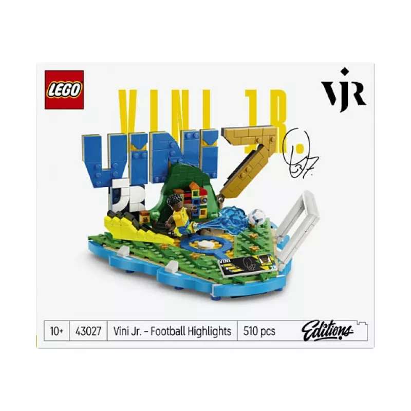 LEGO 43027 Editions Vini Jr. – Futbolo akimirkos