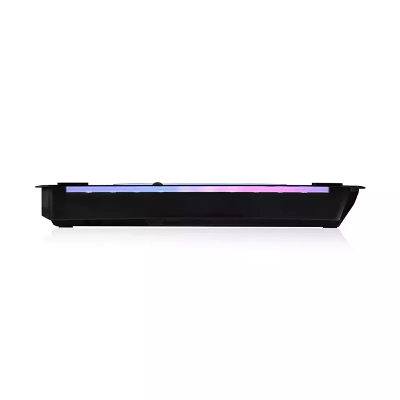 Aušinimo padėklas Modecom MC-CF18 RGB 45,7 cm 2 ventiliatoriai Juodas