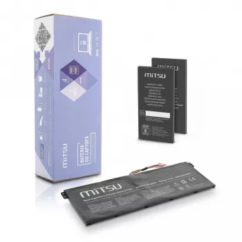 MITSU BC/AC-E3 baterija, skirta Acer nešiojamiesiems kompiuteriams, 2200 mAh, 33 Wh, 15,2 V