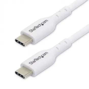 2 m baltas USB-C laidas 2 vnt. pakuotė