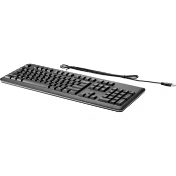 HP USB klaviatūra PC pilno dydžio laidinė juoda QY776AA#ABE