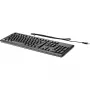 HP USB klaviatūra PC pilno dydžio laidinė juoda QY776AA#ABE