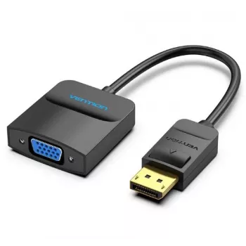 I/O adapteris DP į VGA 0,15 m juodas Hbfbb Vention