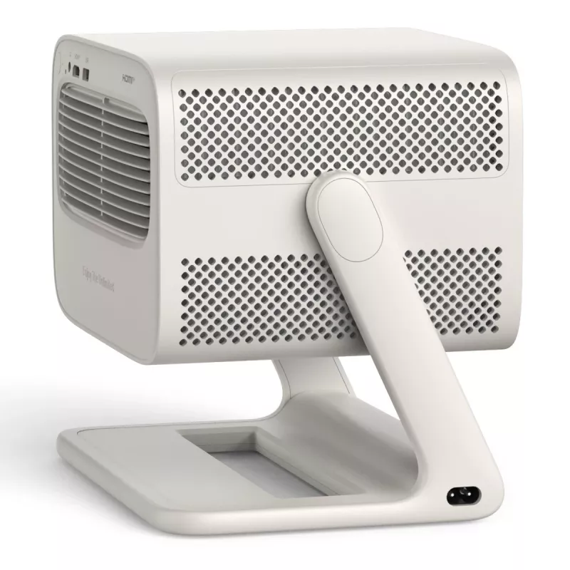 Projektorius Xiaomi Wanbo Vali 1 Pro, smėlio spalvos, 900 ANSI liumenų, Google TV, Full HD, 200° gimbalas
