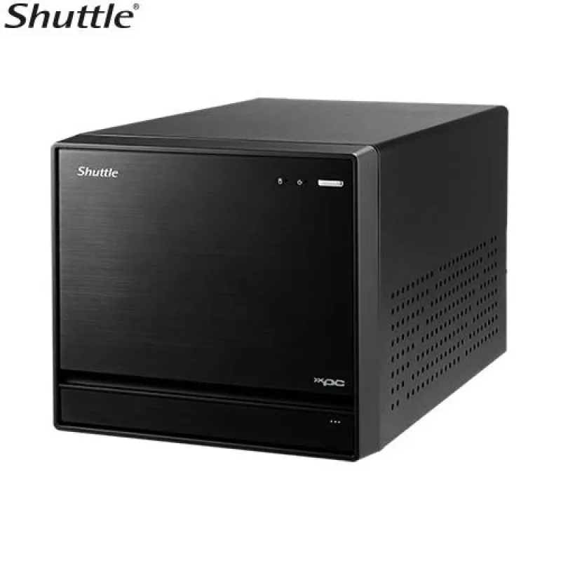 Shuttle PCB-SB860R811 SB860R8 XPC Cube Barebone, S-1851, Intel B860, 4x DDR5, Xe Graphics, 500 W, juoda