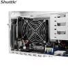 Shuttle PCB-SB860R811 SB860R8 XPC Cube Barebone, S-1851, Intel B860, 4x DDR5, Xe Graphics, 500 W, juoda