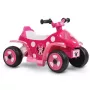 Elektrinis važiuoklis keturratis vaikams HUFFY Minnie Mouse 19073W, baterijomis maitinamas vaikiškas ATV