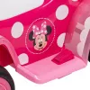 Elektrinis važiuoklis keturratis vaikams HUFFY Minnie Mouse 19073W, baterijomis maitinamas vaikiškas ATV