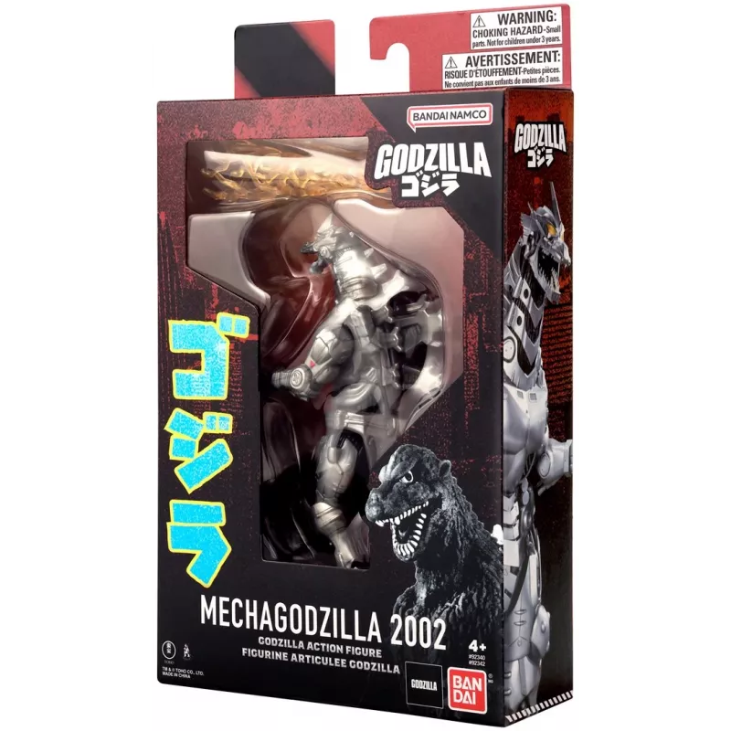 Veiksmo figūrėlė Bandai Mecha Godzilla 2002 – Kolekcinis artikuliuotas žaislas, modelis 92342