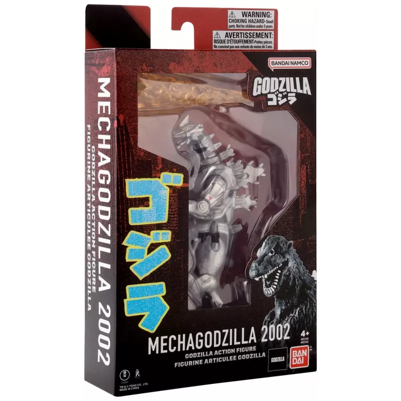 Veiksmo figūrėlė Bandai Mecha Godzilla 2002 – Kolekcinis artikuliuotas žaislas, modelis 92342