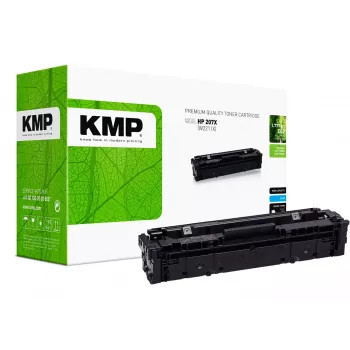 KMP Toner HP 207X cyan 2450 puslapių perdirbtas