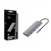 CONCEPTRONIC 10-1 Dock USB-C → HDMI / 2xUSB-C / 3xUSB-A + 20 cm pilkas