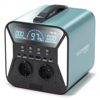 Nešiojama elektrinė RealPower PS-300C 76800 mAh