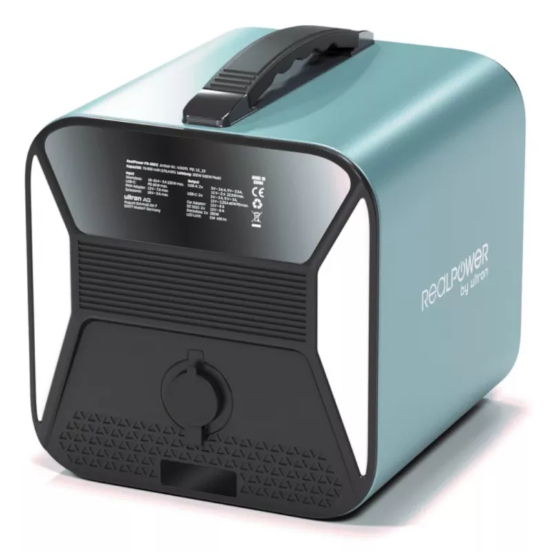Nešiojama elektrinė RealPower PS-300C 76800 mAh