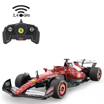 Radijo bangomis valdomas automobilis Jamara Ferrari SF-25 1:18 Deluxe, elektrinis, modelis 402260
