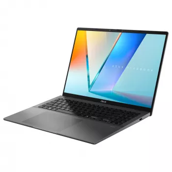 Nešiojamas kompiuteris ASUS Vivobook S16 S3607VA-RP142W, 16 colių WUXGA, Intel Core 7 240H, 16GB RAM, 1TB SSD, Windows 11 Home, pilka