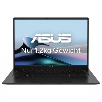 Nešiojamas kompiuteris ASUS Zenbook 14 OLED UM3406GA-QD032W, AMD Ryzen AI 7 445, 14 colių WUXGA, 32 GB RAM, 1 TB SSD, Windows 11 Home, juodas