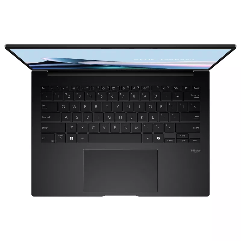 Nešiojamas kompiuteris ASUS Zenbook 14 OLED UM3406GA-QD032W, AMD Ryzen AI 7 445, 14 colių WUXGA, 32 GB RAM, 1 TB SSD, Windows 11 Home, juodas