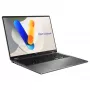 Nešiojamas kompiuteris ASUS Vivobook 16 Flip TP3607SA-SI155W 2-in-1, Intel Core Ultra 7 256V, 16 colių WUXGA jutiklinis ekranas, 16 GB RAM, 1 TB SSD, Windows 11 Home, pilka
