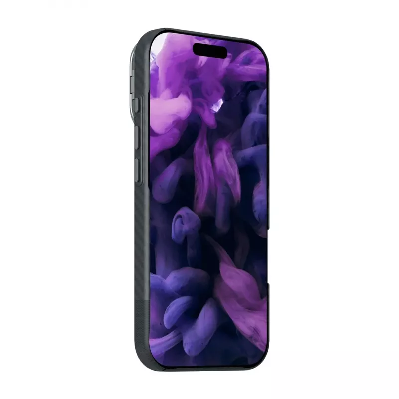 Mobiliojo telefono dėklas Zagg International LAUT KEV PROTECT, skirtas iPhone 17 Pro Max, aramidas, 6,9 colio (17,5 cm), juodas, su stalinio stovo funkcija