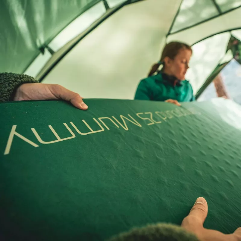 Robens Campground 50 savaime prisipučiantis kilimėlis 630 mm 1950 mm Žalia