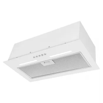Įmontuojamas gartraukis MPM MPM-45-OW-06/W — 450 mm, 645 m³/h, 3 greičiai, aliumininis riebalų filtras, baltas