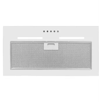 Įmontuojamas gartraukis MPM MPM-45-OW-06/W — 450 mm, 645 m³/h, 3 greičiai, aliumininis riebalų filtras, baltas