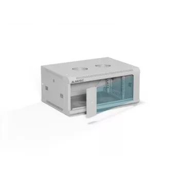 ALANTEC 19 4U 600x450 sieninis kabinetas, pilkas