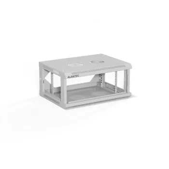 ALANTEC 19 4U 600x450 sieninis kabinetas, pilkas