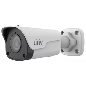 UNV IP kulkos formos kamera IPC2124LB-ADF28KM-H, 4MP, 2.8mm, balta