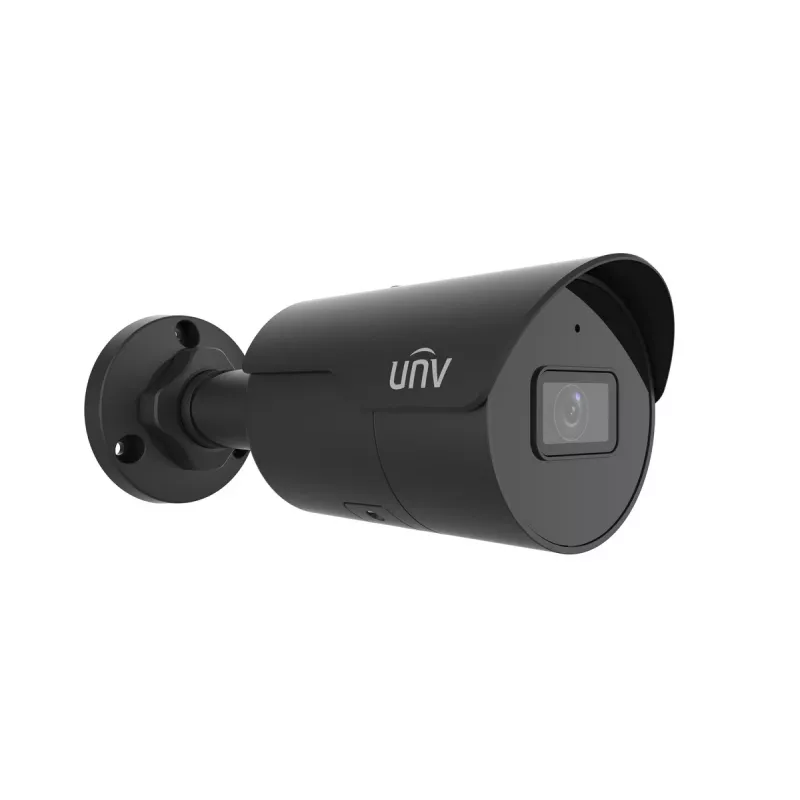 IP kamera Uniview IPC2125LE-ADF28KM-H-BLACK 5 MP, 2.8 mm, Ultra 265, WDR 120 dB, Smart IR 50 m, PoE, IP67